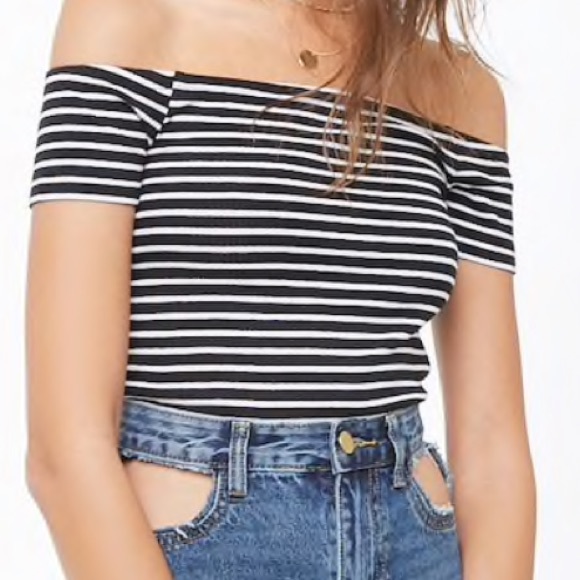 Black Strapless Top - Picture 3 of 3